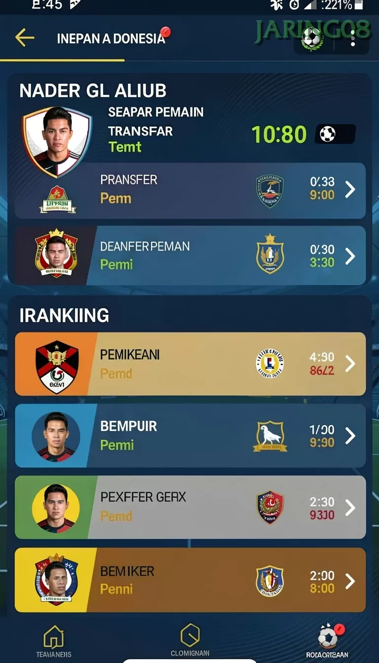 Screenshot Football Fever nomor 2